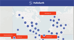 Desktop Screenshot of helloearth.com